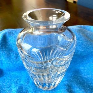 Waterford Crystal Pompeii  Flower Vase 8.25"